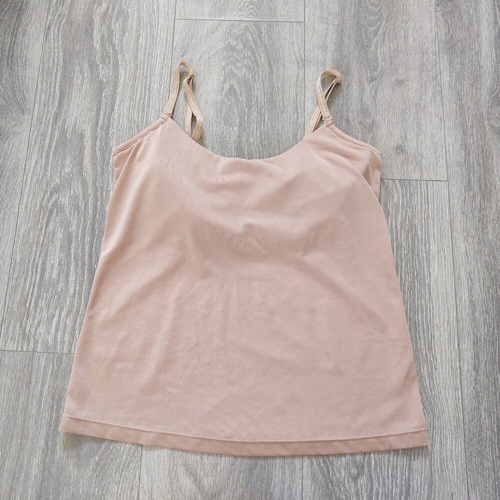 Shear Shapewear Top with Underwire Built-In Bra